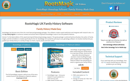 Roots Magic site